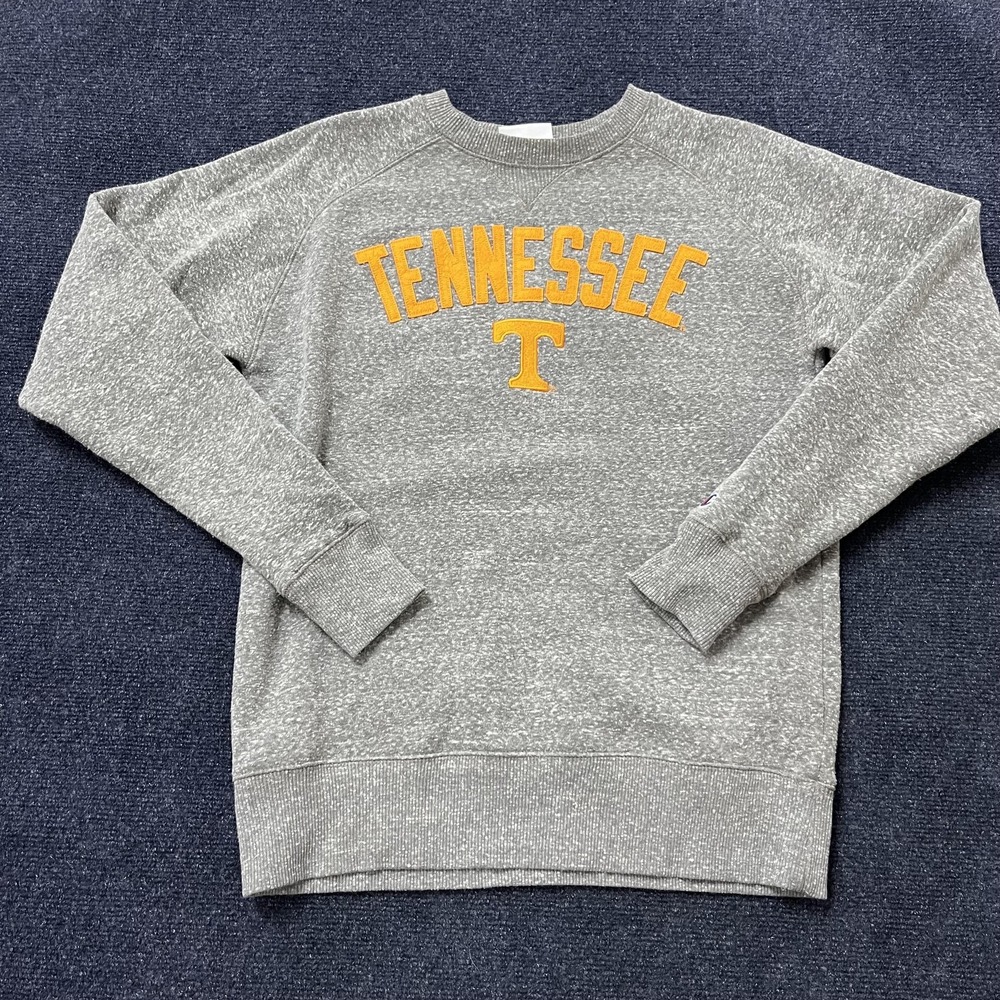Tennessee Volunteers Sweatshirt Mens Small Gray NCAA Football Champion Crewneck